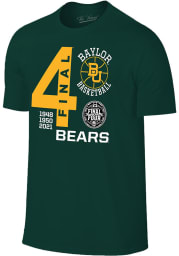Baylor Bears Green 2021 Final Four Short Sleeve T Shirt