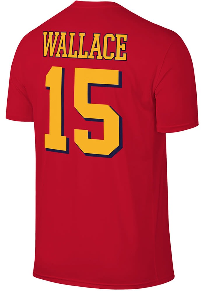 【house on the hill】S/S Tee (Red Check) Iowa State Cyclones Red College Classics Short Sleeve T