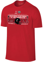 Cincinnati Bearcats Red 2021 College Football Playoff Bound Short Sleeve T Shirt