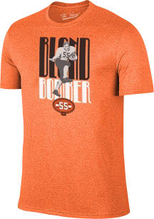 Bob Fenimore Oklahoma State Cowboys Orange Blond Bomber Short Sleeve Fashion Player T Shirt