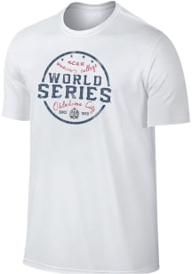 White Womens College World Series Pennant Short Sleeve T Shirt