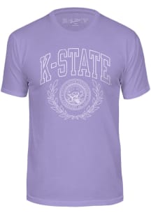 K-State Wildcats Lavender Seal Short Sleeve T Shirt