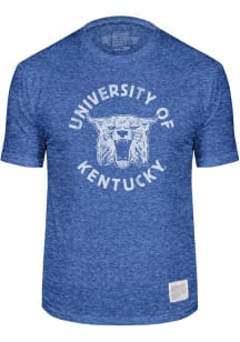 Kentucky Wildcats Blue Number One Short Sleeve Fashion T Shirt