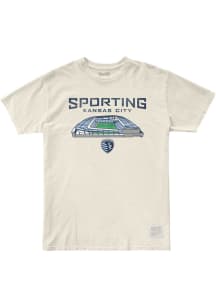 Sporting Kansas City White Stadium Short Sleeve Fashion T Shirt