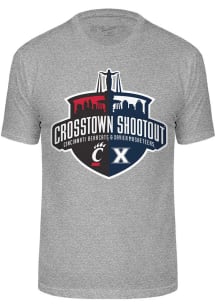 Crosstown Shootout Short Sleeve T Shirt - Grey