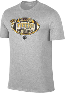 Missouri Tigers Grey 2023 Cotton Bowl Bound Short Sleeve Fashion T Shirt