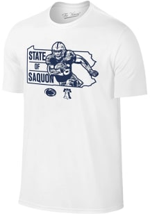 Saquon Barkley The Victory Mens White Penn State Nittany Lions Football State Player T Shirt