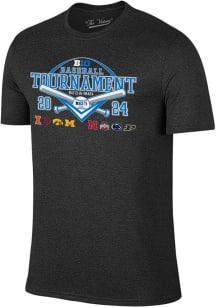 Big Ten 2024 Big 10 Baseball Tournament Short Sleeve T Shirt - Black