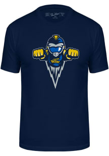 Toledo Rockets Navy Blue Rocket Man Short Sleeve T Shirt