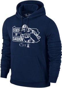 Saquon Barkley The Victory Mens Navy Blue Penn State Nittany Lions Football State Player Hood