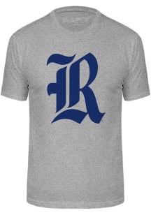 Rice Owls Grey Cotton Short Sleeve Fashion T Shirt