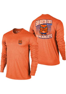 Sam Houston State Bearkats Orange Trionlend Long Sleeve T Shirt