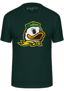 Green Oregon Ducks Cotton Short Sleeve Fashion T Shirt