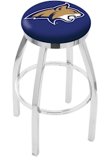 Montana State Bobcats Chrome Pub Stool - Silver