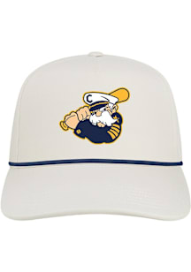 Lake County Captains Caddy 5-Panel Rope Adjustable Hat - White