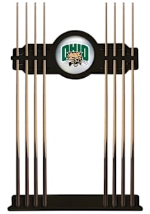 Ohio Bobcats Solid Wood Cue Rack Pool Table