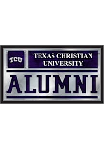 TCU Horned Frogs Alumni Hanging Back Bar Mirror