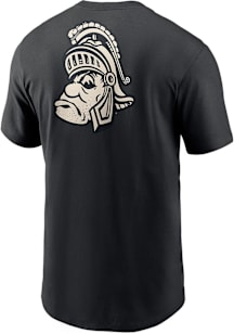 Nike Michigan State Spartans Black 2-Hit Cotton Short Sleeve T Shirt