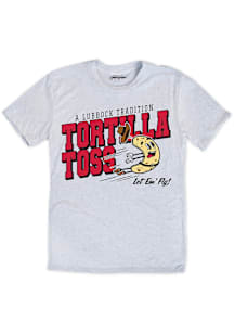 Lubbock Ash Tortilla Toss Short Sleeve Fashion T Shirt