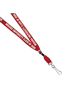 Jardine Indiana Hoosiers 3/8 Class of 2026 Sublimated Lanyard - Red