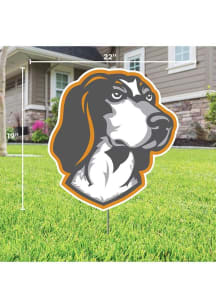 Tennessee Volunteers Mascot Yard Sign - White