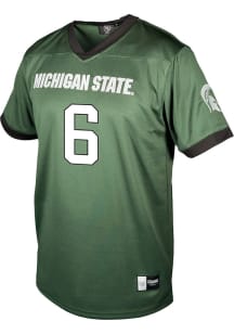 Ade Willie Genuine Collective Mens Green Michigan State Spartans NIL Football Jersey