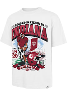 47 Indiana Hoosiers White Foundation Football Short Sleeve Fashion T Shirt