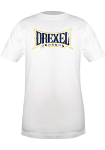 Drexel Dragons Youth White Toni Short Sleeve T-Shirt