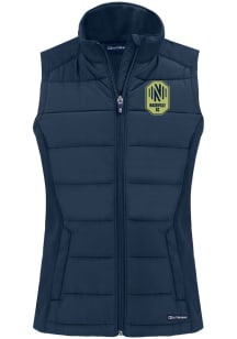 Cutter and Buck Nashville SC Womens Navy Blue Evoke Vest