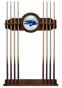 Nevada Wolf Pack Solid Wood Cue Rack Pool Table