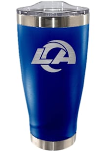 Los Angeles Rams Etched 20oz Tumbler Stainless Steel Tumbler - Blue