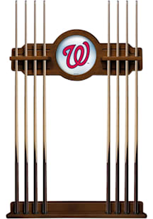 Washington Nationals Solid Wood Cue Rack Pool Table