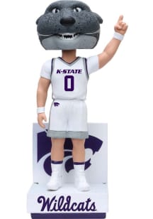 Purple K-State Wildcats 8in Mascot Collectible Bobblehead