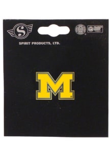 Yellow Michigan Wolverines Souvenir 1” Enamel Pin