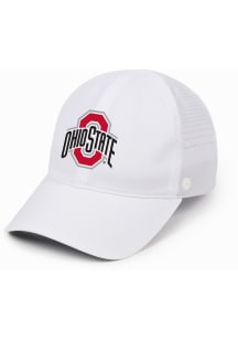 Performance Ponyback Ohio State Buckeyes Womens Adjustable Hat - White
