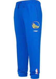 Pro Standard Golden State Warriors Youth Blue Classic Chenille Sweatpants