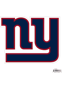 New York Giants 8 inch Car Magnet - Blue