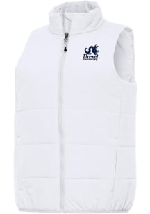 Womens Drexel Dragons White Antigua Academic Experience Vest