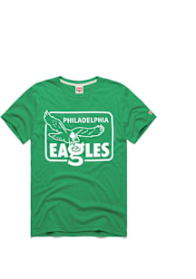 Homage Philadelphia Eagles Kelly Green Retro eagle Short Sleeve Fashion T Shirt