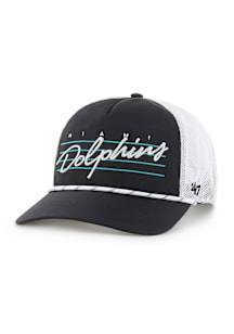 47 Miami Dolphins Downburst Hitch Adjustable Hat - Black
