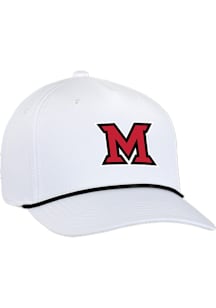 Miami RedHawks Alto Rope Adjustable Hat - White
