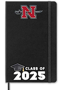 Nicholls State Colonels Class of 25 team logo Notebook and Folder - Black