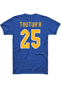 Haiti Tautua’a Pitt Panthers Blue Shirzee Short Sleeve Player T Shirt