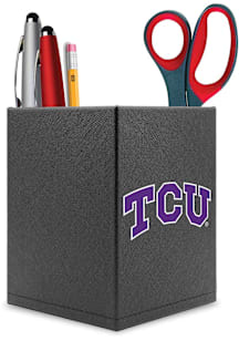 TCU Horned Frogs Logo Desk Caddy