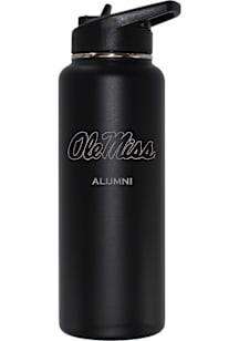 Ole Miss Rebels Alumni 34oz Stainless Steel Bottle - Black
