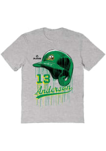 Tyler Anderson Vive La Fete Youth Grey Oregon Ducks Drip Short Sleeve T-Shirt