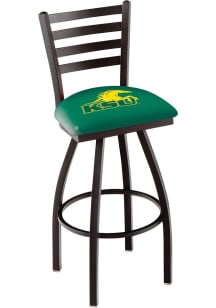 Kentucky State University High Back Swivel Pub Stool - Black
