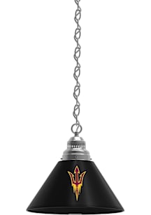 Arizona State Sun Devils Pitchfork Single Silver Billiard Lamp