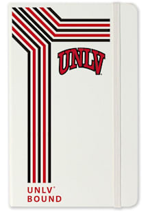 UNLV Runnin Rebels School Bound team logo Notebook and Folder - White