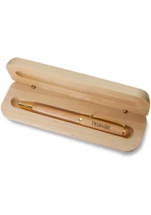 Delaware Fightin' Blue Hens Maple Case Pen Set - Brown